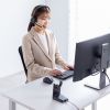 MM-BTSH70BK Bluetoothステレオヘッドセット(クレードル付き・デュアルマイク) MM-BTSH70BK / Bluetoothステレオヘッドセット(クレードル付き・デュアルマイク)