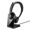 MM-BTSH70BK Bluetoothステレオヘッドセット(クレードル付き・デュアルマイク) MM-BTSH70BK / Bluetoothステレオヘッドセット(クレードル付き・デュアルマイク)