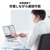MM-BTSH73BK / Bluetoothオープンイヤーヘッドセット（有線接続対応）
