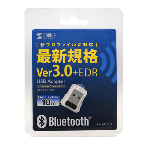 MM-BTUD27 / Bluetooth3.0 USBアダプタ（Class2）
