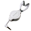 MM-HP104WN ステレオイヤホン(巻き取り式・ホワイト) MM-HP104WN / ステレオイヤホン(巻き取り式・ホワイト)