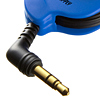 MM-HP106BL ステレオイヤホン(巻き取り式・ブルー) MM-HP106BL / ステレオイヤホン(巻き取り式・ブルー)