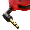 MM-HP106R ステレオイヤホン(巻き取り式・レッド) MM-HP106R / ステレオイヤホン(巻き取り式・レッド)