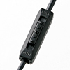MM-HP108BK ステレオイヤホン(ブラック) MM-HP108BK / ステレオイヤホン(ブラック)