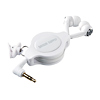 MM-HP114W ステレオイヤホン(巻き取り式・ホワイト) MM-HP114W / ステレオイヤホン(巻き取り式・ホワイト)