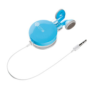 MM-HP115BL / ステレオイヤホン(巻き取り式)