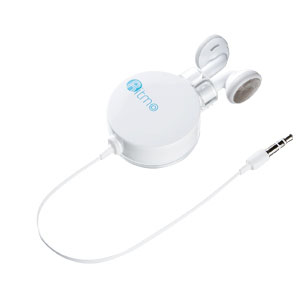 MM-HP115W / ステレオイヤホン（巻き取り式）