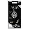 MM-HP118SV ステレオイヤホン(巻き取り式・シルバー) MM-HP118SV / ステレオイヤホン(巻き取り式・シルバー)