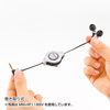 MM-HP118W ステレオイヤホン(巻き取り式・ホワイト) MM-HP118W / ステレオイヤホン(巻き取り式・ホワイト)