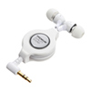 MM-HP118W ステレオイヤホン(巻き取り式・ホワイト) MM-HP118W / ステレオイヤホン(巻き取り式・ホワイト)