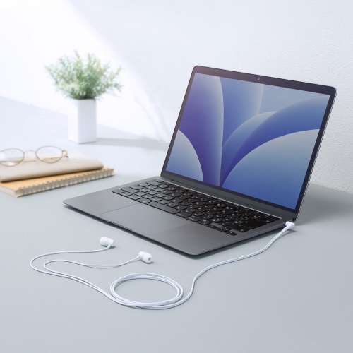 MM-HP119W / ステレオイヤホン(ホワイト)