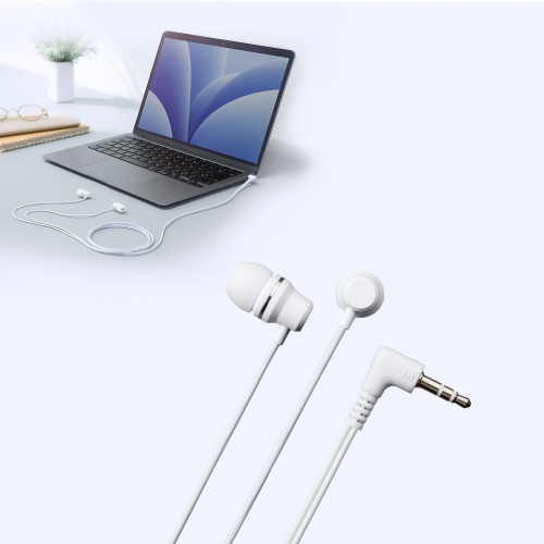 MM-HP119W / ステレオイヤホン(ホワイト)
