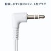 MM-HP119W ステレオイヤホン(ホワイト) MM-HP119W / ステレオイヤホン(ホワイト)