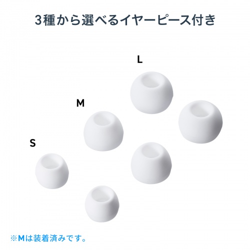 MM-HP119W / ステレオイヤホン(ホワイト)