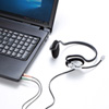 MM-HS307N マルチメディアPCヘッドセット MM-HS307N / マルチメディアPCヘッドセット
