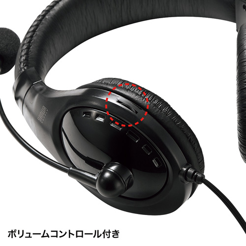 MM-HS401BK / 4極対応ヘッドセット