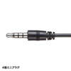MM-HS401BK 4極対応ヘッドセット MM-HS401BK / 4極対応ヘッドセット
