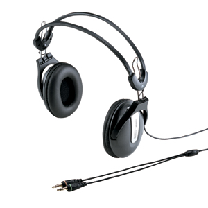 MM-HS512 / マルチメディアPCヘッドセット(折りたたみ式)