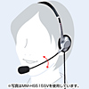 MM-HS515BK マルチメディアPCヘッドセット(ブラック) MM-HS515BK / マルチメディアPCヘッドセット(ブラック)