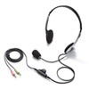 MM-HS515SVN マルチメディアPCヘッドセット(シルバー) MM-HS515SVN / マルチメディアPCヘッドセット(シルバー)