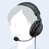 MM-HS524BK マルチメディアPCヘッドセット MM-HS524BK / マルチメディアPCヘッドセット