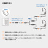 MM-HSRJ-YC ヘッドセット分配ケーブル MM-HSRJ-YC / ヘッドセット分配ケーブル