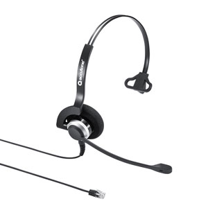 コールセンターなどにおすすめな電話機に接続する片耳タイプのヘッドセットを発売