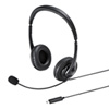 MM-HSTC01BK USB Type-C ヘッドセット MM-HSTC01BK / USB Type-C ヘッドセット