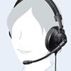 MM-HSU01BK USBヘッドセット(ブラック) MM-HSU01BK / USBヘッドセット(ブラック)