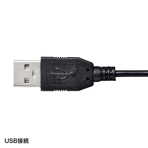 MM-HSU01W / USBヘッドセット（ホワイト）