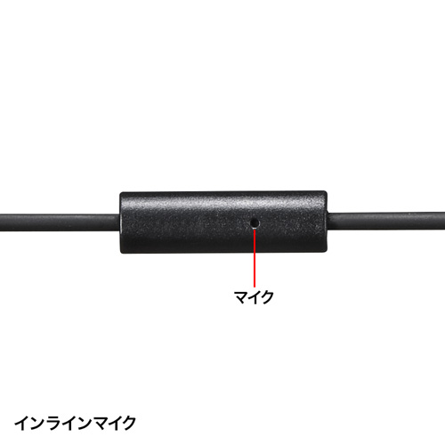 MM-HSU02BK / USBヘッドセット（ブラック）