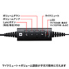 MM-HSU03BK / USBヘッドセット（ブラック）