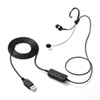 MM-HSU04BK イヤホン型USBヘッドセット MM-HSU04BK / イヤホン型USBヘッドセット