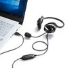 MM-HSU05BK USBヘッドセット MM-HSU05BK / USBヘッドセット