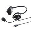 MM-HSU05BK USBヘッドセット MM-HSU05BK / USBヘッドセット