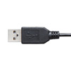 MM-HSU06BK / USBハンドセット（ブラック）