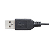 MM-HSU06BK USBハンドセット(ブラック) MM-HSU06BK / USBハンドセット(ブラック)