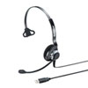 MM-HSU07BK USBヘッドセット MM-HSU07BK / USBヘッドセット
