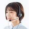 MM-HSU18BK USBヘッドセット MM-HSU18BK / USBヘッドセット