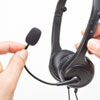 MM-HSU18BK USBヘッドセット MM-HSU18BK / USBヘッドセット