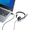MM-HSU19BK USBヘッドセット MM-HSU19BK / USBヘッドセット