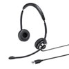 MM-HSU20BK USBヘッドセット MM-HSU20BK / USBヘッドセット