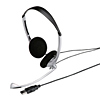MM-HSUSB10SV USBヘッドセット(シルバー) MM-HSUSB10SV / USBヘッドセット(シルバー)