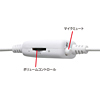 MM-HSUSB14GY USB対応ヘッドセット(グレー) MM-HSUSB14GY / USB対応ヘッドセット(グレー)