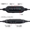 MM-HSUSB16SVN USBヘッドセット(シルバー) MM-HSUSB16SVN / USBヘッドセット(シルバー)