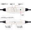 MM-HSUSB16WN USBヘッドセット(ホワイト) MM-HSUSB16WN / USBヘッドセット(ホワイト)