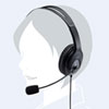 MM-HSUSB17BK USBヘッドセット(ブラック) MM-HSUSB17BK / USBヘッドセット(ブラック)