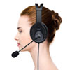 MM-HSUSB17BK USBヘッドセット(ブラック) MM-HSUSB17BK / USBヘッドセット(ブラック)