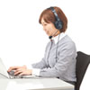 MM-HSUSB17BK USBヘッドセット(ブラック) MM-HSUSB17BK / USBヘッドセット(ブラック)