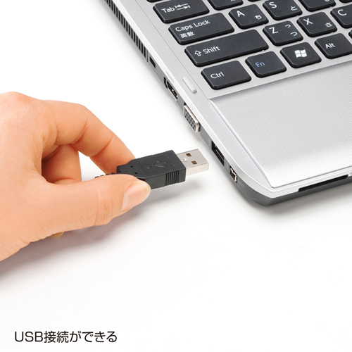MM-HSUSB18BK / USBヘッドセット（ブラック）